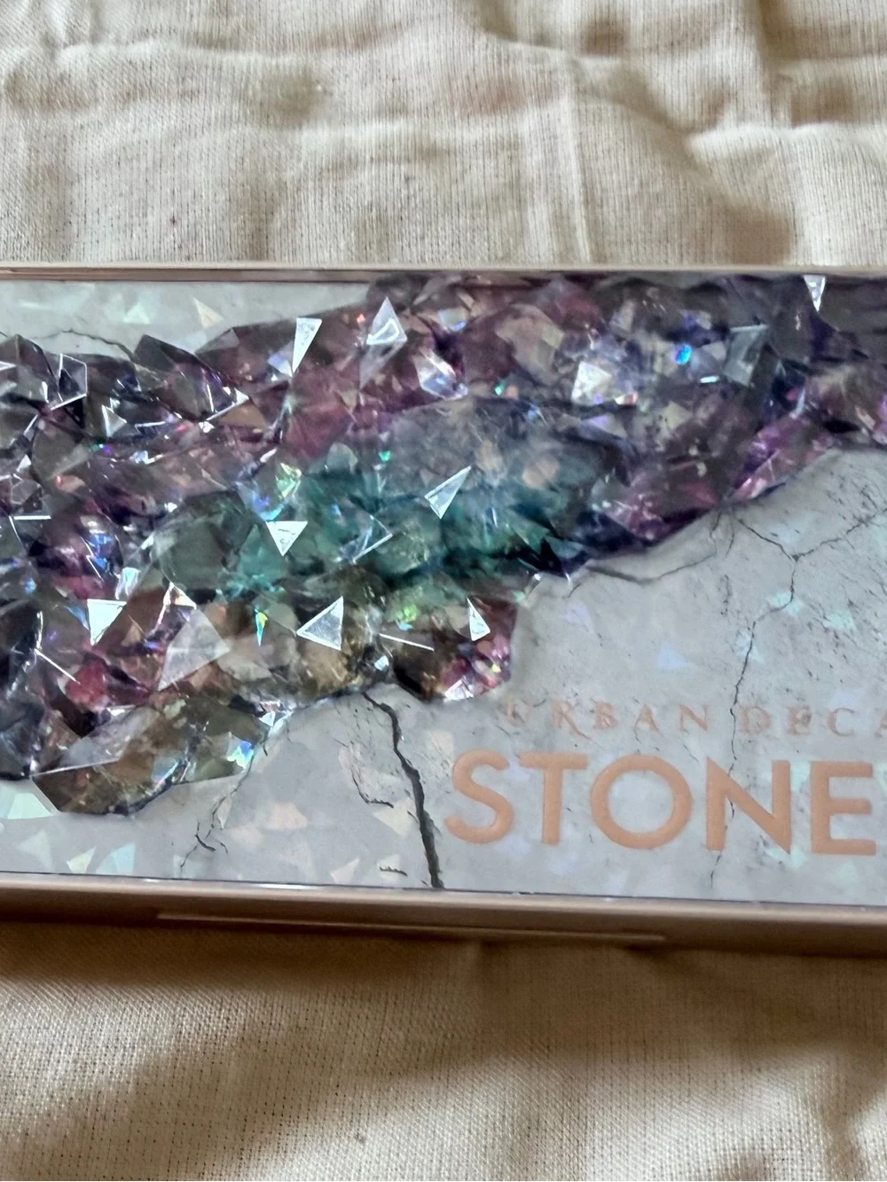 Urban Decay Stoned Vibes Eyeshadow Palette Limited Edition + Brush